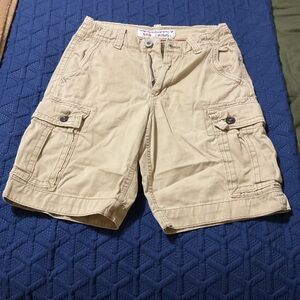 American Eagle Outfitters Beige Cargo Shorts